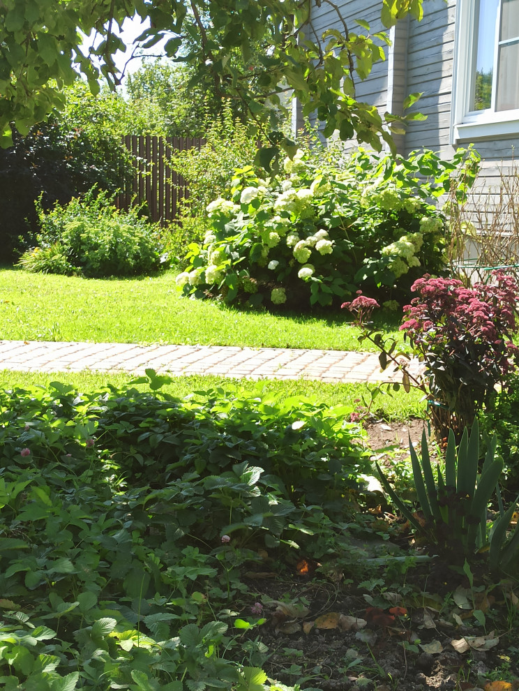 Ландшафт сада в 6 соток.