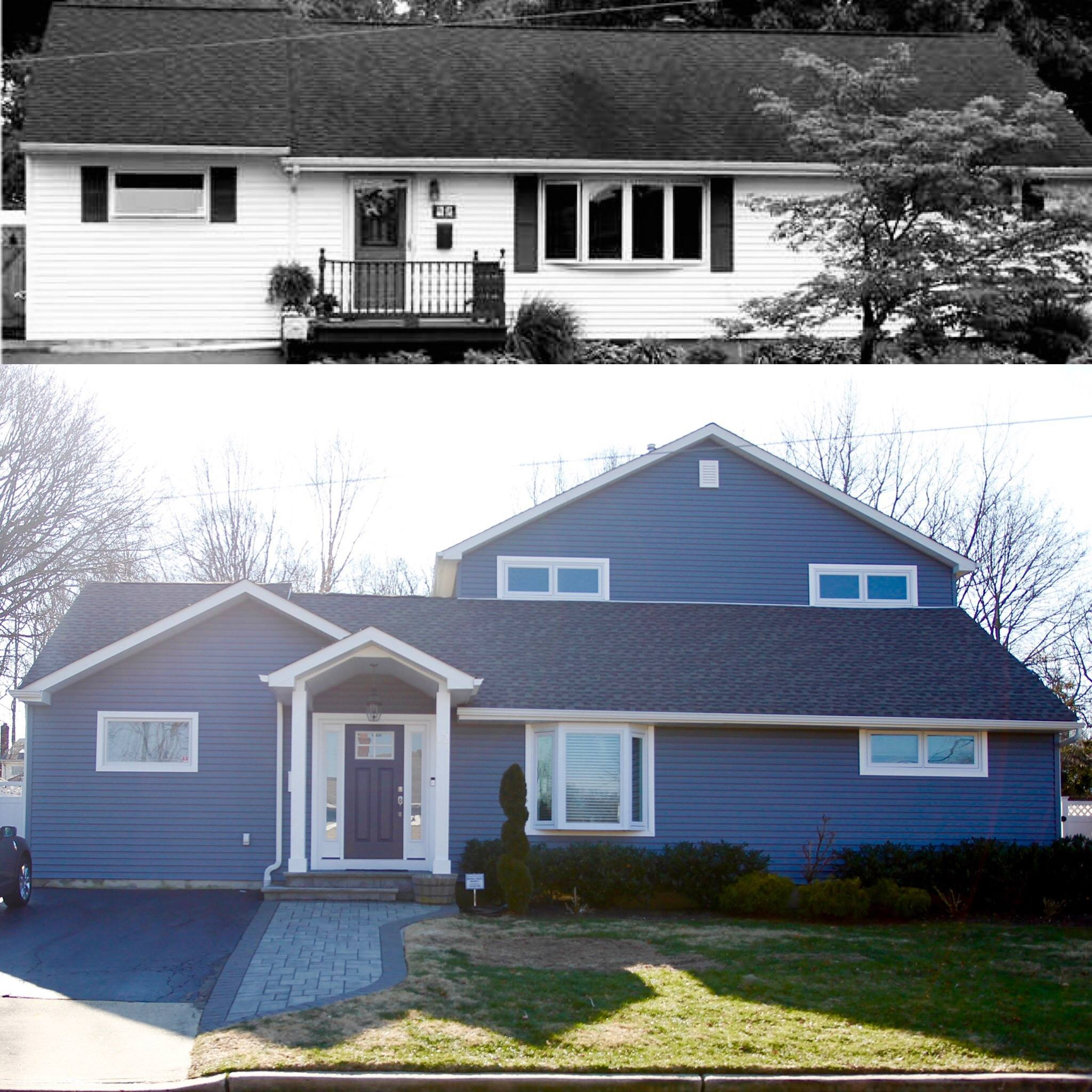 Front Exteriors-Before/After