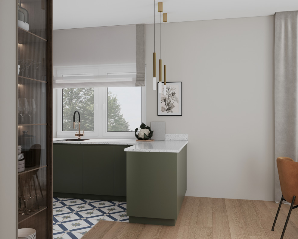 Частный дом с небольшой высотой потолков