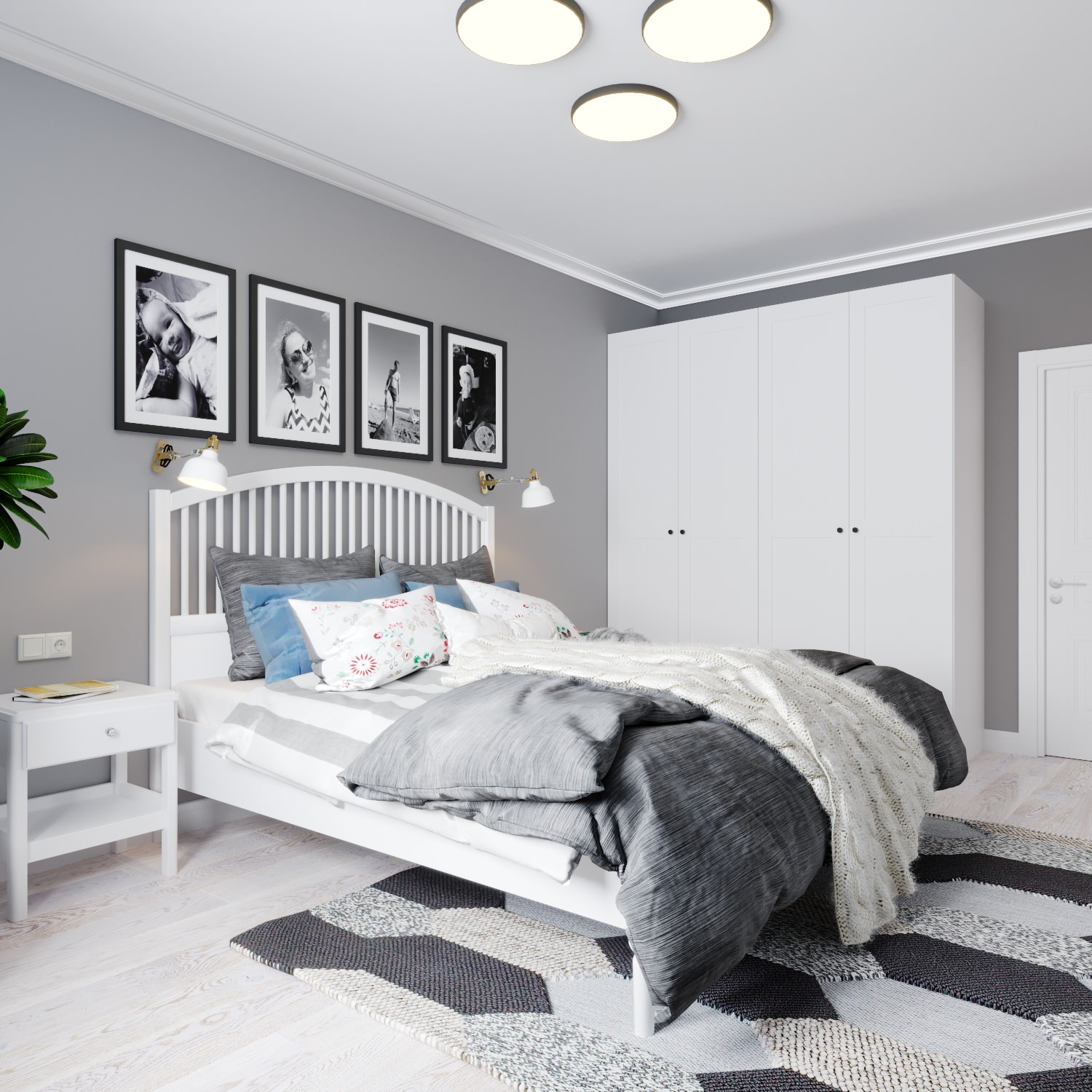 Проект двухкомнатной квартиры в Калининграде