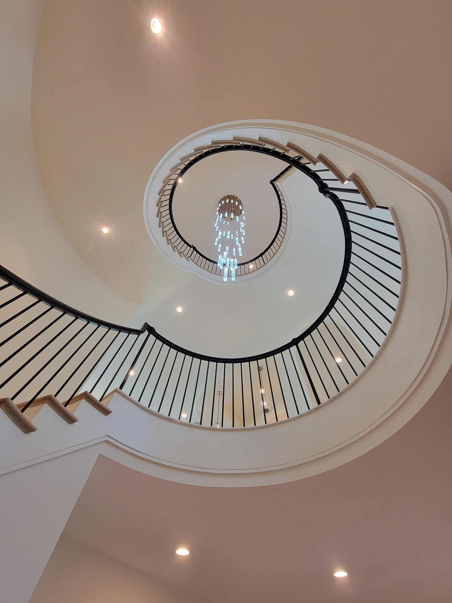 Project #158 | Contemporary Curved Staircase