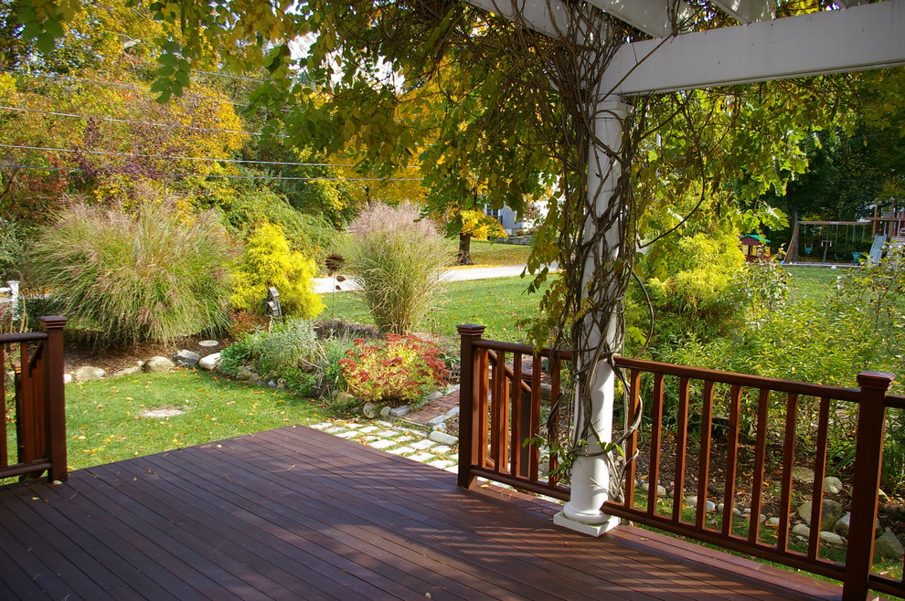 Inspiration for a traditional deck in Boston.