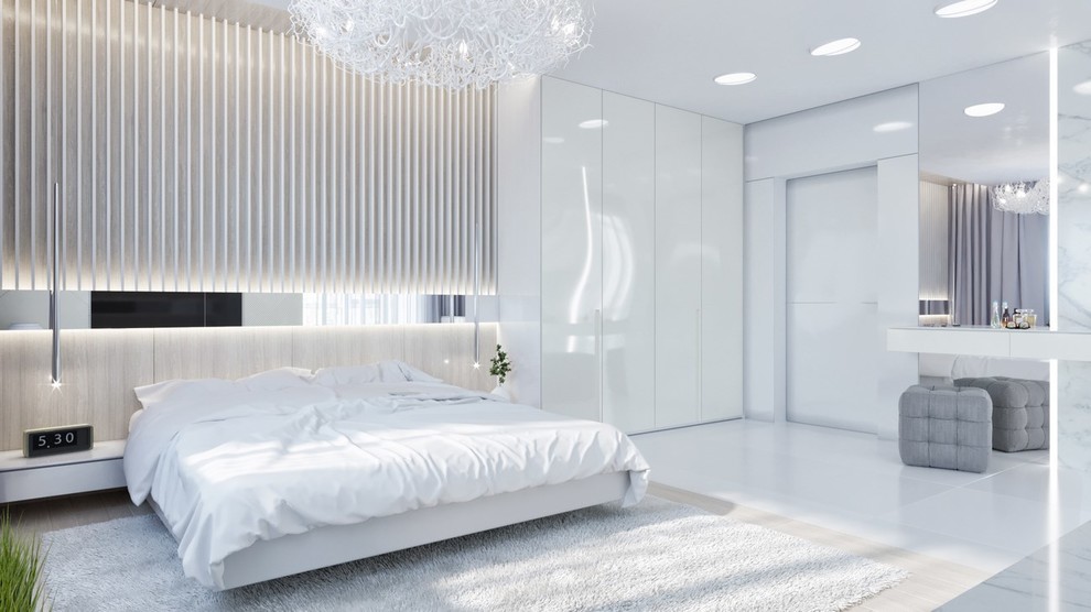 Спальня в двухкомнатной квартире