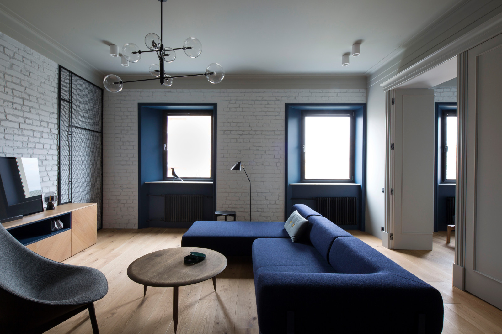 Микс стилей в сталинке