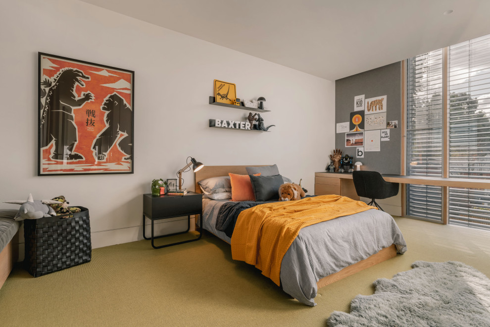 This is an example of a modern kids' room in Melbourne.