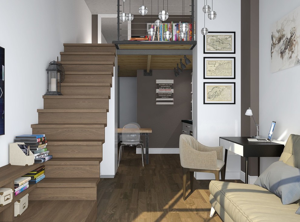 Однокомнатная квартира с антресолью