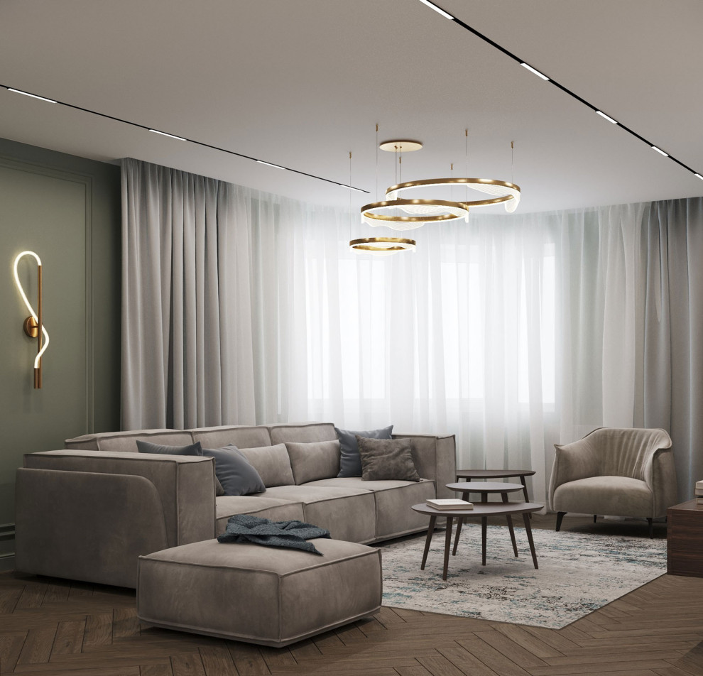 Дизайн-проект трехкомнатной квартиры