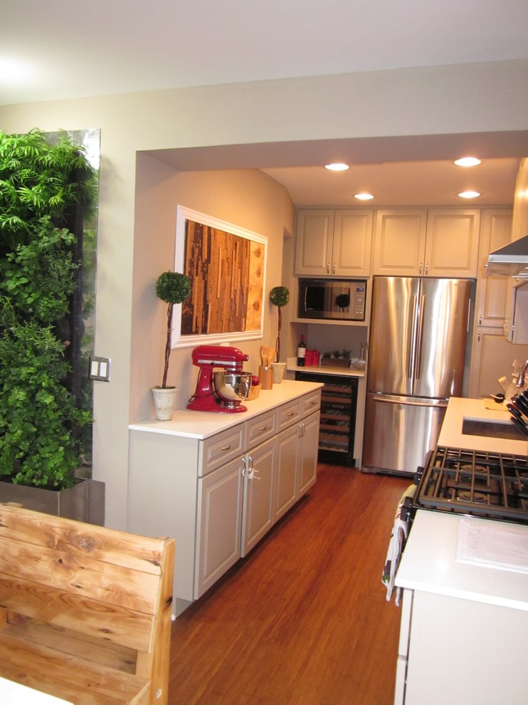 Kitchen - transitional kitchen idea in Chicago