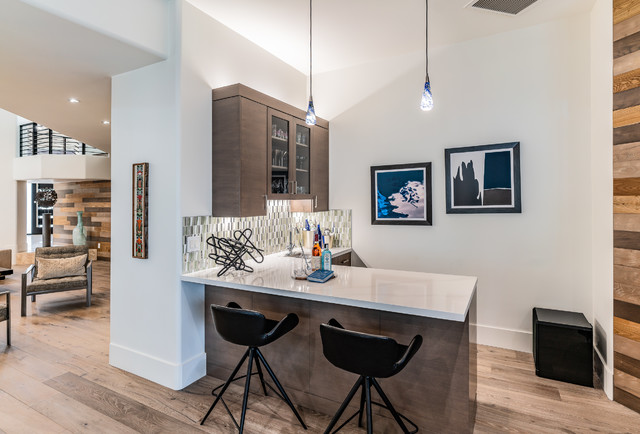 Paradise Valley Modern modern-home-bar