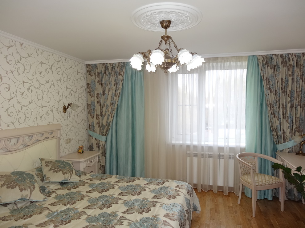 Благородная классика. Загородный дом. Спальня.