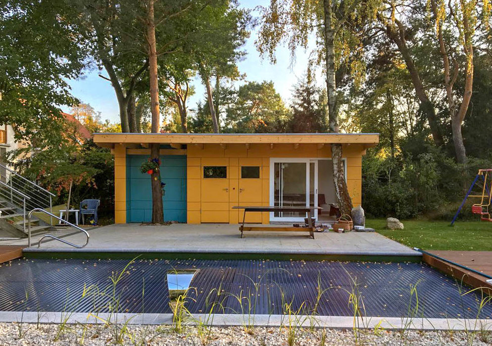 Garten Sauna Pool Hauschen Industrial Shed Berlin By Zimmerermeister Heiko Durchdenwald