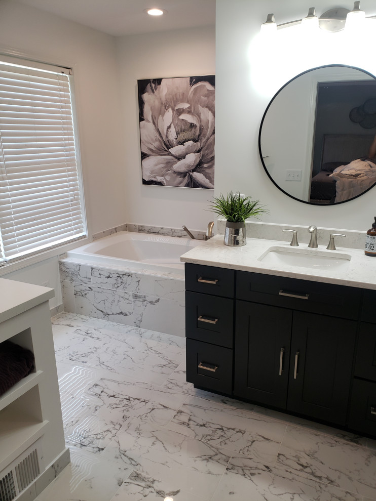 Grayfield bathroom remodel