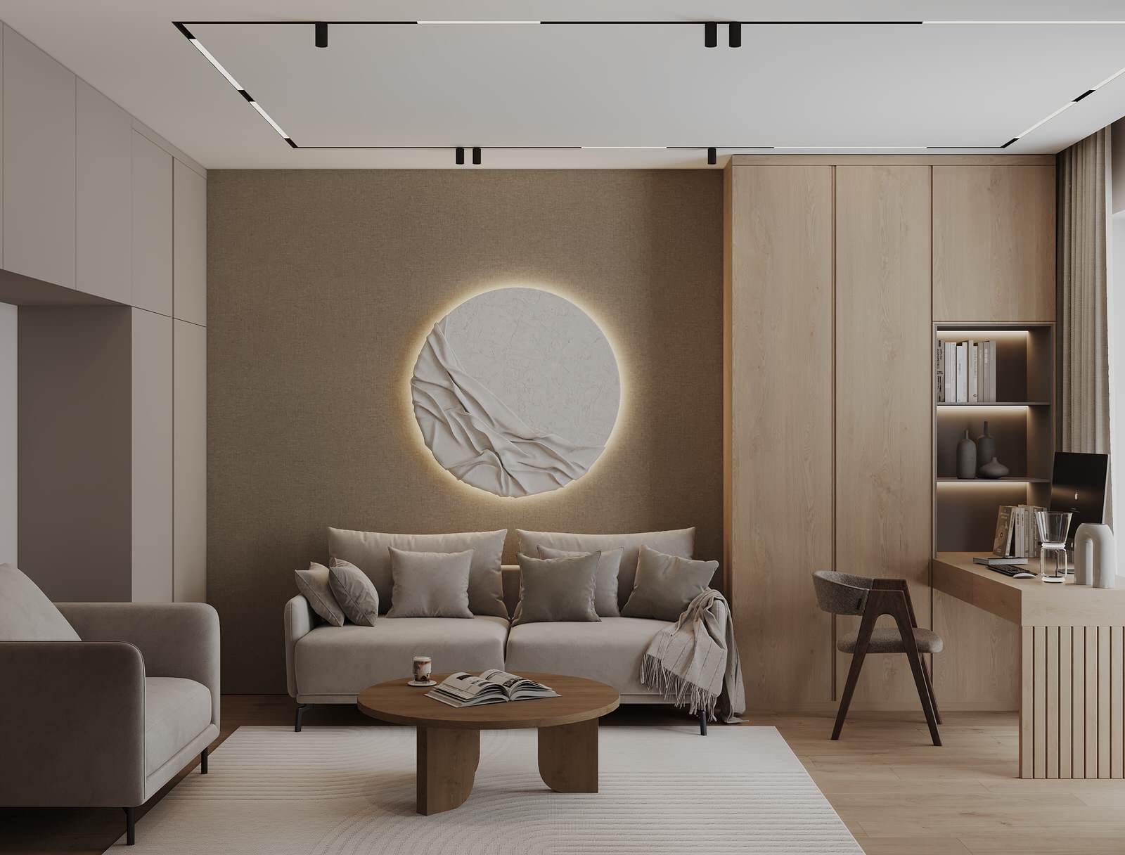 Интерьер дома в КП Урман