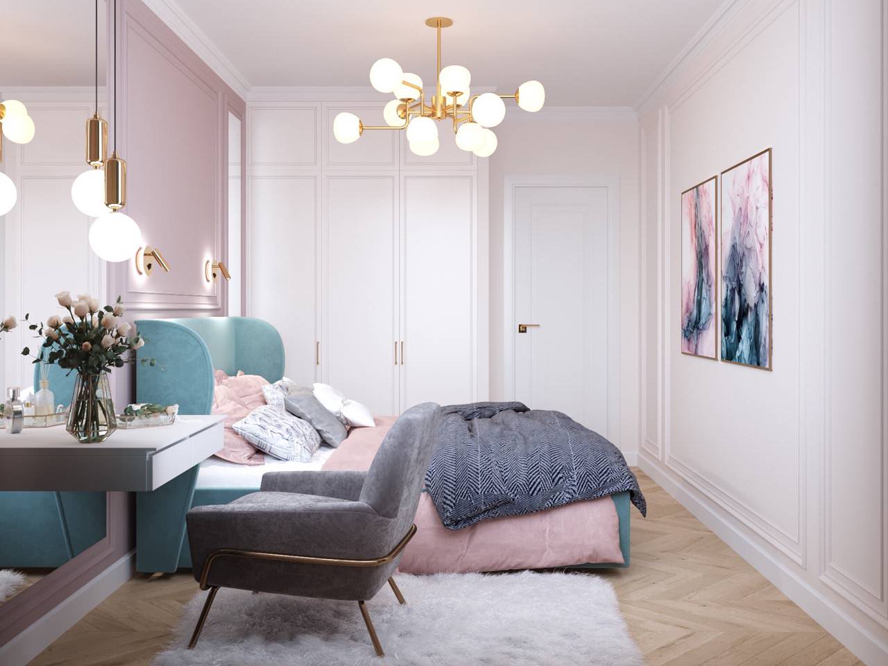 ЖК Авиатика, 2 комнаты, 40 м²