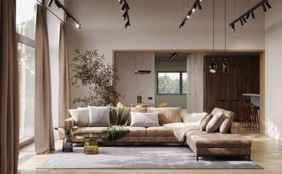 Вариант интерьера в современном стиле