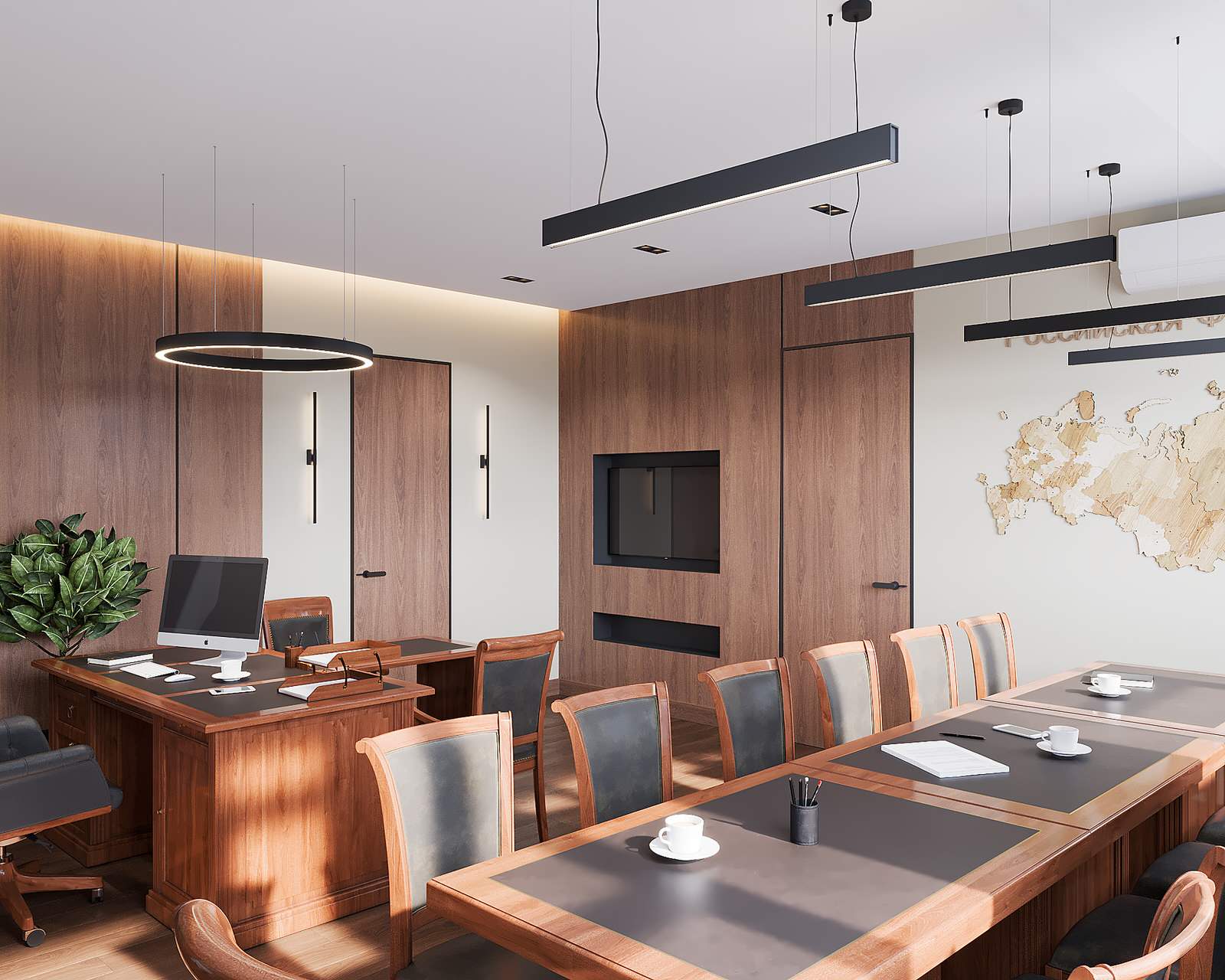 Проект интерьеров офиса, г. Ростов-на-Дону, 290 кв.м./в стадии реализации/