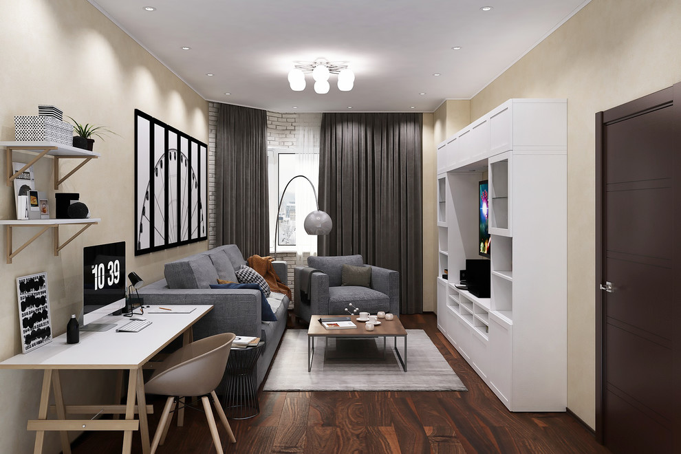 Двухкомнатная квартира в современном стиле