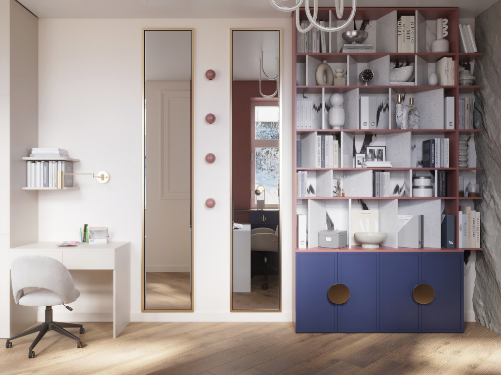 Кабинет для женщины-фрилансера и двоих детей