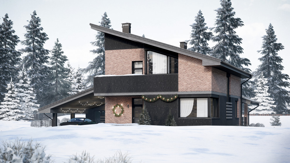 Проект Норд Хилл 2-х этажный дом