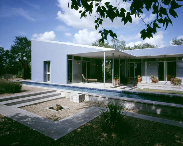 Impluvium House retro-fasad