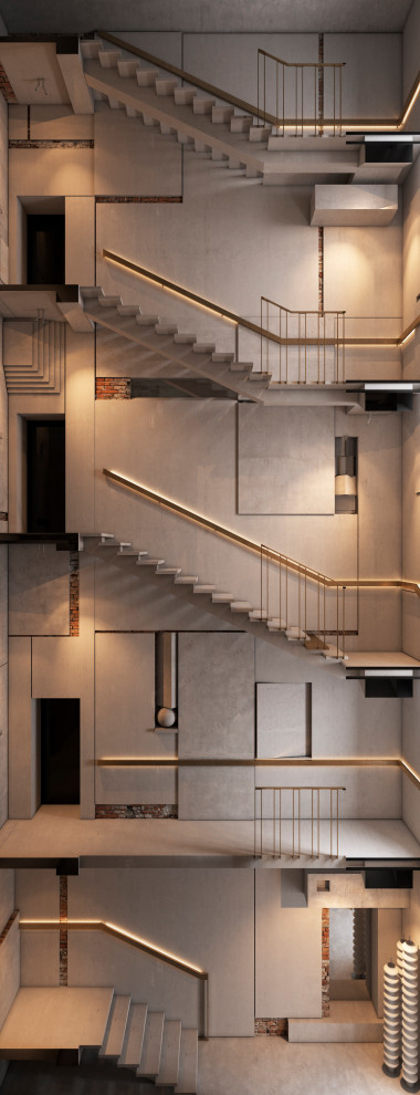 Лестница в апарт-отеле