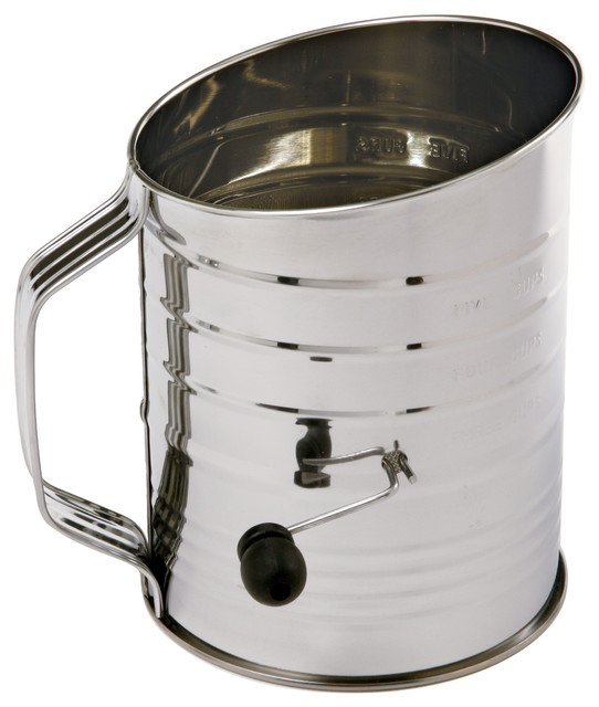 Norpro Stainless Steel 5 Cup Flour and Powdered Sugar Sifter