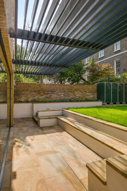 Hill Road Studios contemporary-uteplats