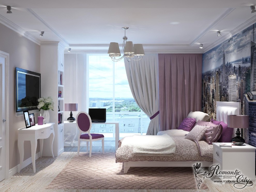 Дизайн трехкомнатной квартиры в светлых тонах