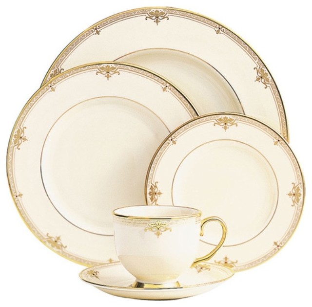 Lenox Republic 5-Piece China Setting, Set of 8 - Traditional ... Lenox Republic 5-Piece China Setting, Set of 8 - Traditional ...