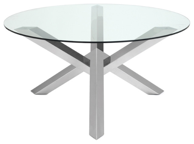 Stainless Round Costa Dining Table