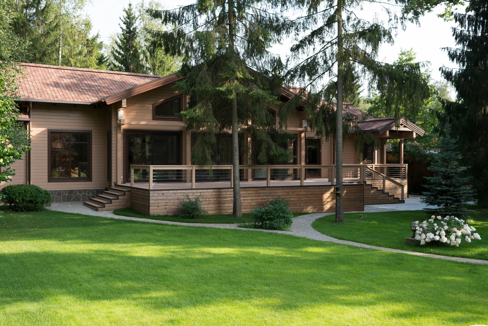 SPA комплекс из клееного бруса