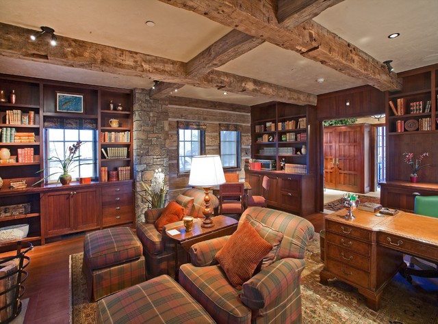 Rustic Home Office rustikal-arbeitszimmer