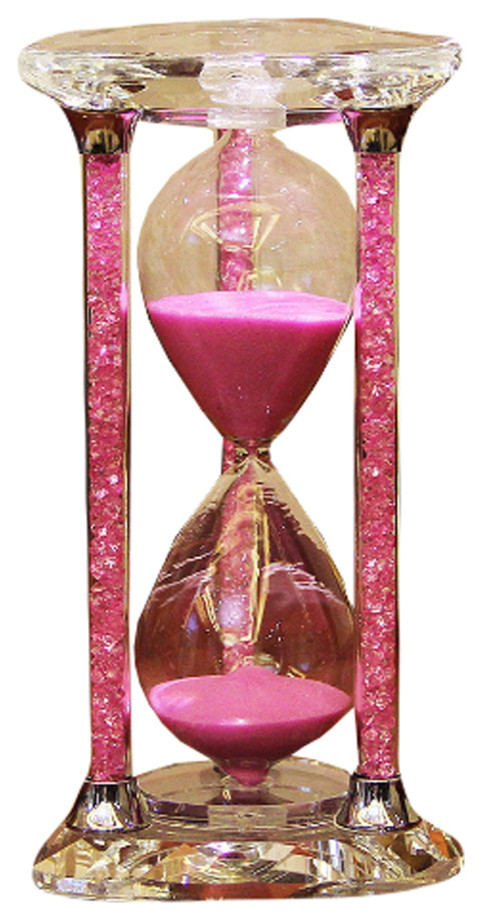 Details about   Marvelous Frame Sandglass Pink Sand Clock Timer Hourglass Souvenir Home Decor