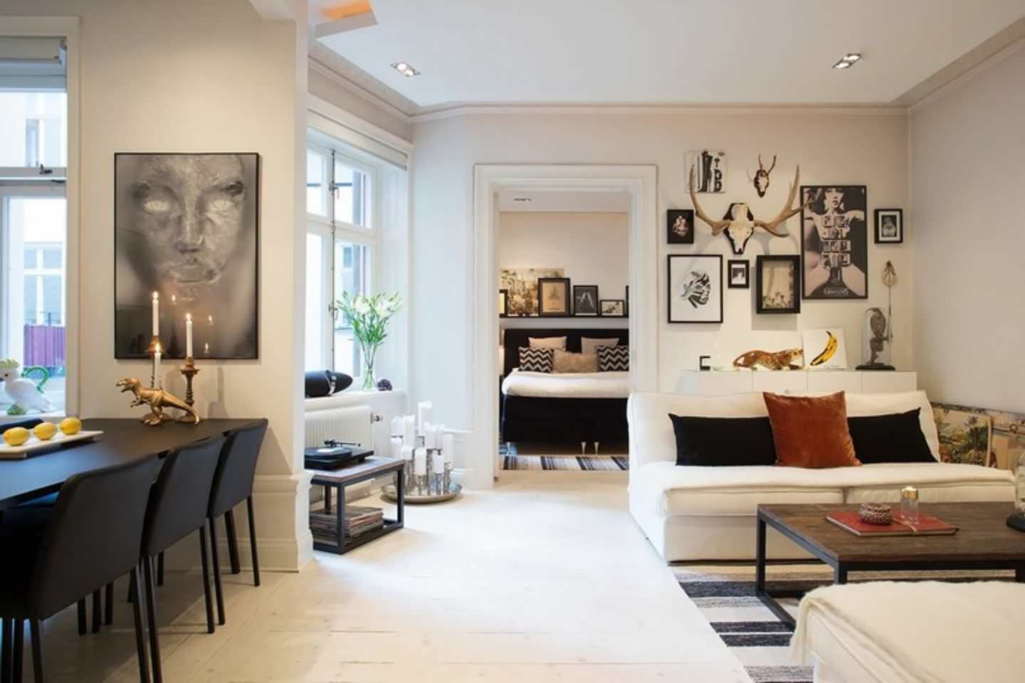 Интерьер квартиры  90 м2