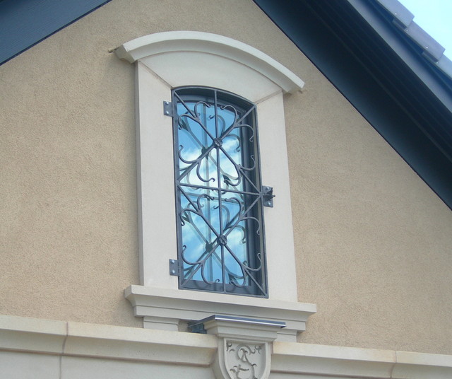 Custom Made Wrought Iron Window Bars