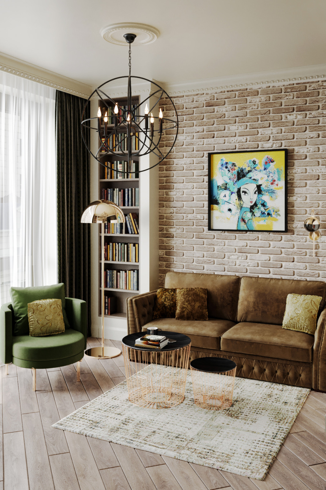 Квартира в ЖК Новочеремушкинский, 17 "Лофт & Классика" - 49,9 кв.м.