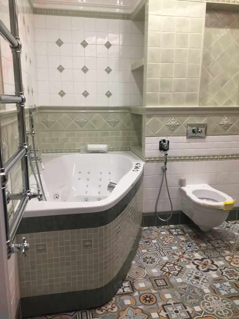 квартира в французском стиле в процессе декорирования