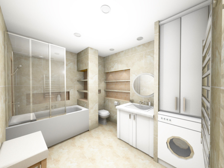 Дизайн проект 3-х комнатной квартиры