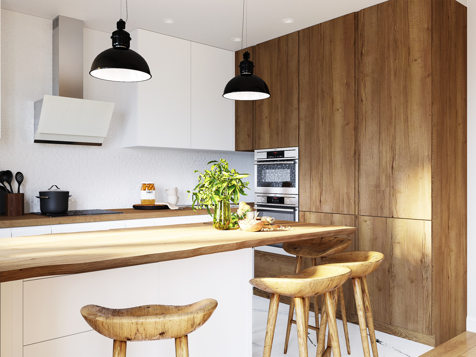 Интерьер уютного дома в Москве