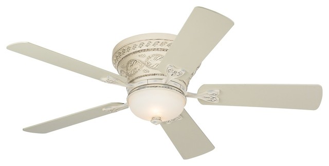 Country Cottage 52 Casa Vieja Ancestry White Hugger Ceiling Fan Country Cottage 52 Casa Vieja Ancestry 8482 White Hugger Ceiling Fan