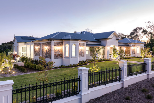 Heathfield modern-fasad