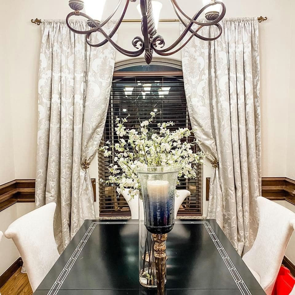 Elegant dining room photo in Oklahoma City