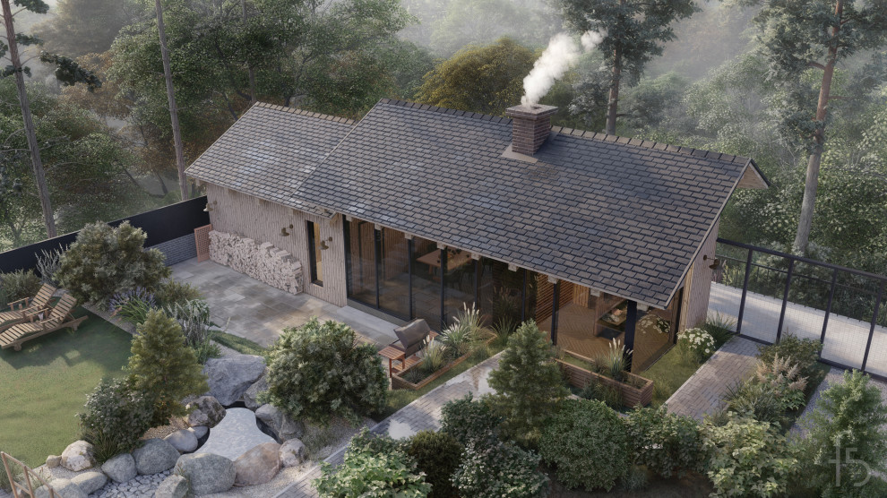 Современная баня