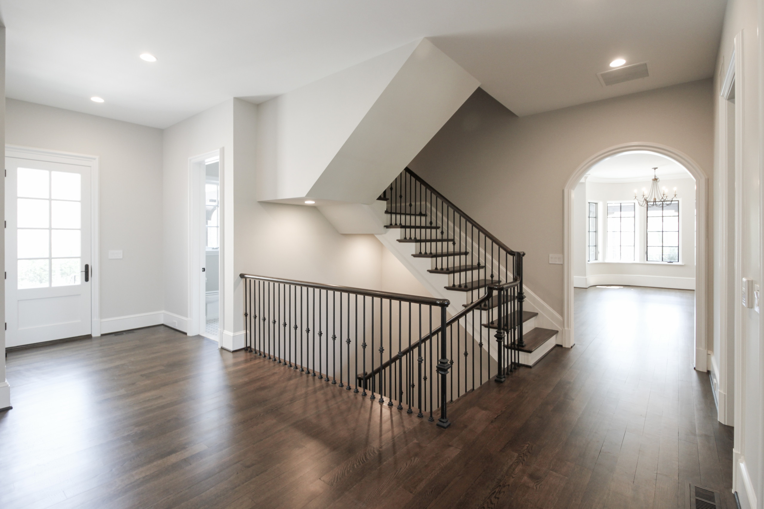 86_ Gorgeous Floating Curved Staircase, McLean VA 22066