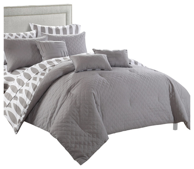 chic home lea 10 piece comforter set plu