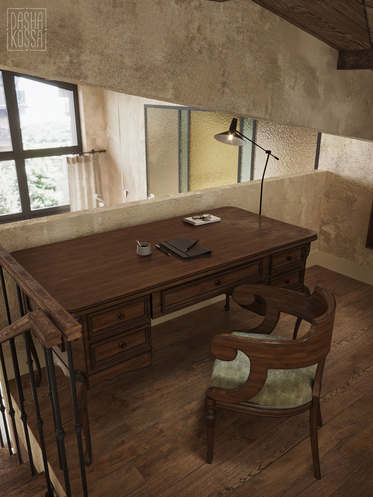 Fairy Wood. Двухуровневая квартира.