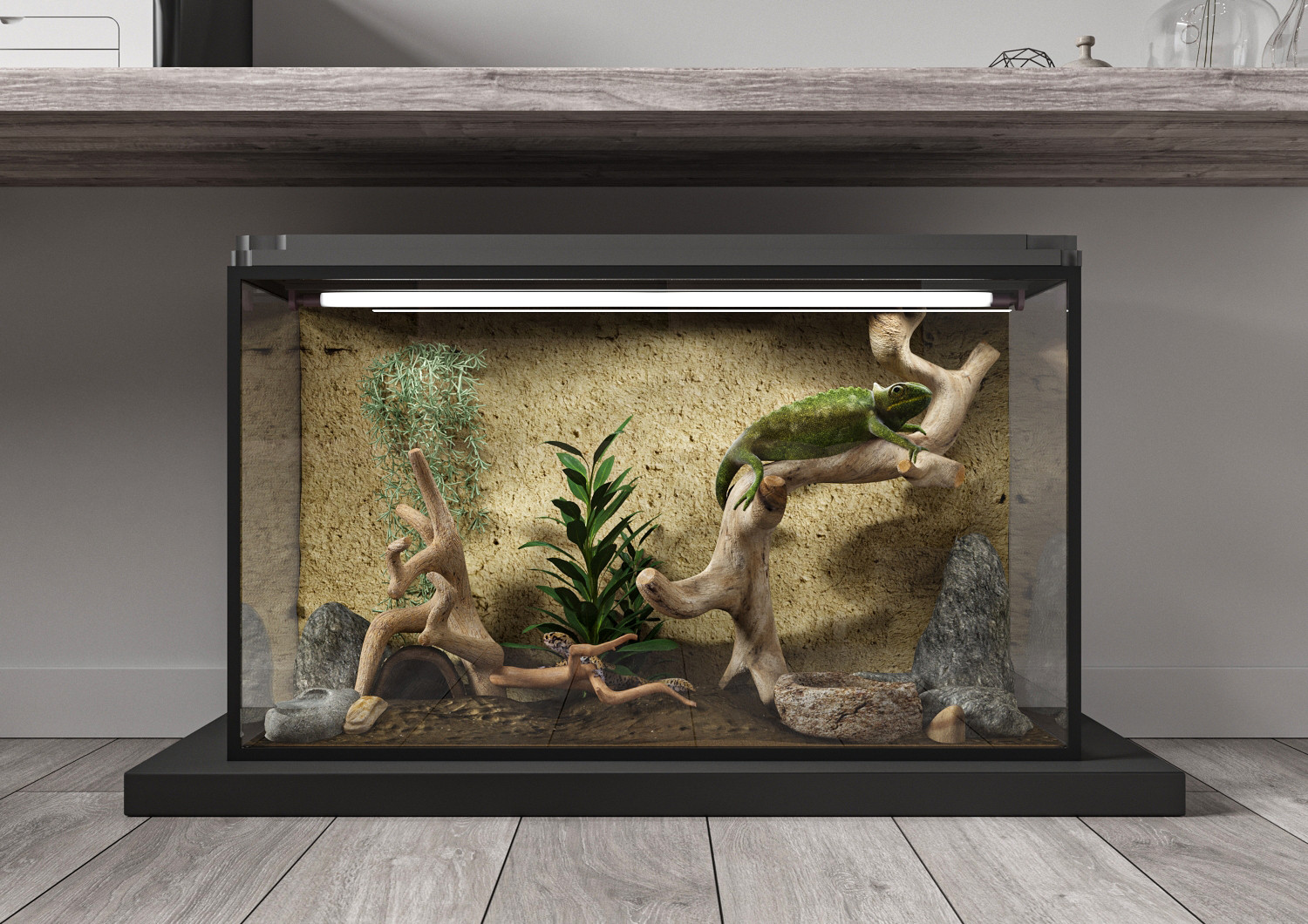 Минималистичная квартира с перетекающими гармоничными пространствами.