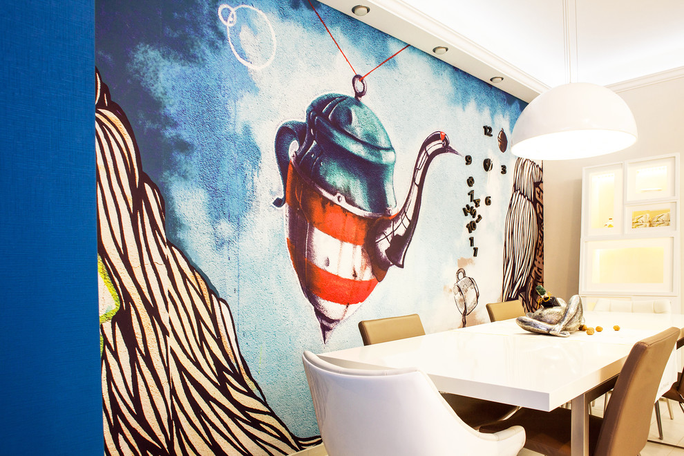 Квартира 250 м2 "Зима в скандинавском лесу"