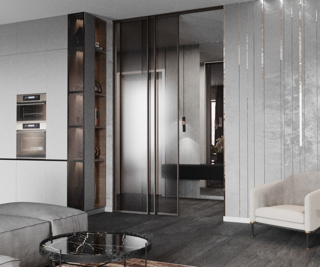 Минималистичная квартира в ЖК "Richmond"