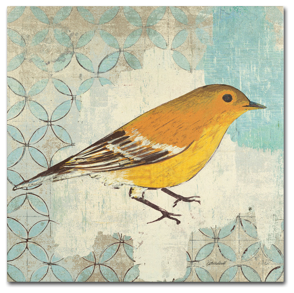 'Pine Warbler' Canvas Art by Kathrine Lovell, 14